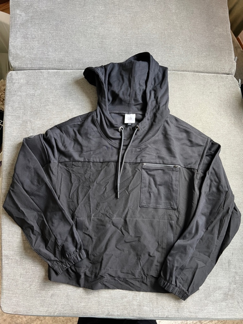 Cabi Quantum Hoodie Black Pullover Jacket - Small